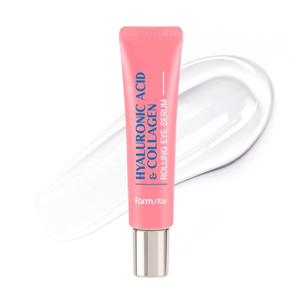 FarmStay- Hyaluronic Acid & Collagen Rolling Eye Serum